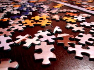 Canva - Selective Focus Photography of Assorted-color Puzzle Pieces