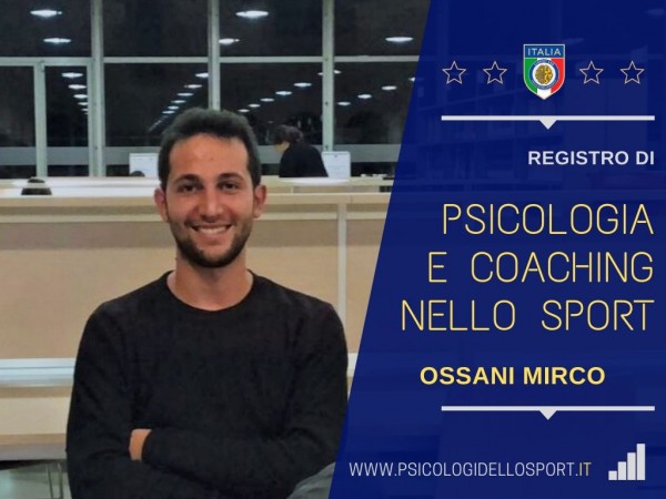 ossani mirco PSICOLOGI DELLO SPORT sport master psy