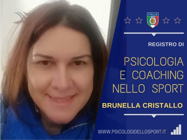 brunella cristallo PSICOLOGI DELLO SPORT E DELL ESERCIZIO PREPARATORE MENTALE PSICOLOGIA registro PSICOLOGI DELLO SPORT