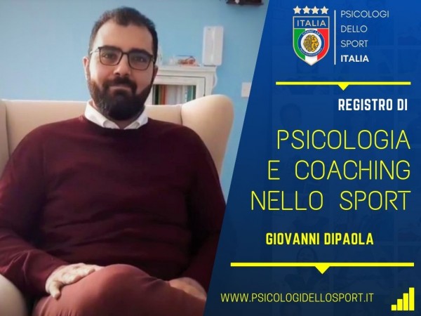 giovanni dipaola PSICOLOGI DELLO SPORT E DELL ESERCIZIO PREPARATORE MENTALE PSICOLOGIA registro PSICOLOGI DELLO SPORT