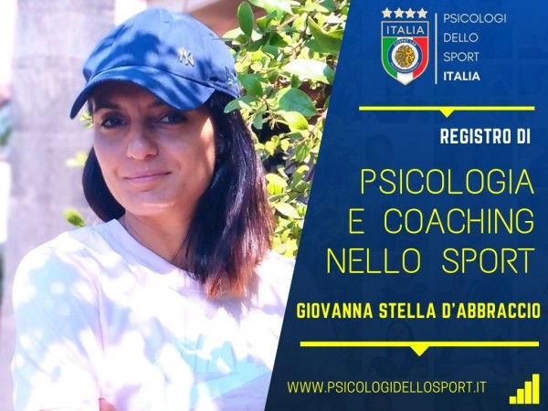 giovanna stella d'abbraccio PSICOLOGI DELLO SPORT E DELL ESERCIZIO PREPARATORE MENTALE PSICOLOGIA registro PSICOLOGI DELLO SPORT (5)