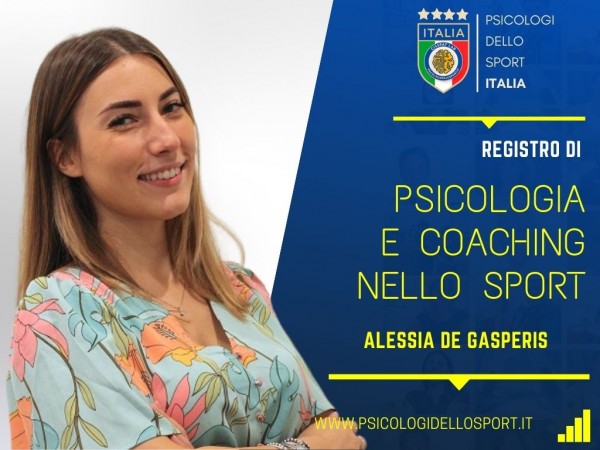 PSICOLOGI DELLO SPORT E DELL ESERCIZIO PREPARATORE MENTALE PSICOLOGIA registro PSICOLOGI DELLO SPORT alessi de gasperis