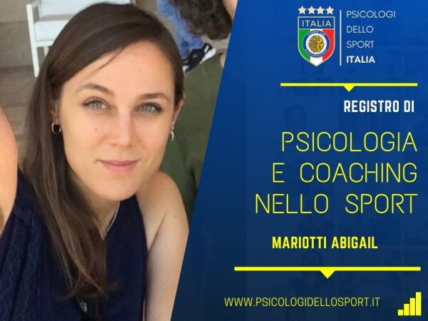 PSICOLOGos deportivos  DELLO SPORT E DELL ESERCIZIO PREPARATORE MENTALE PSICOLOGIA registro PSICOLOGI DELLO SPORT